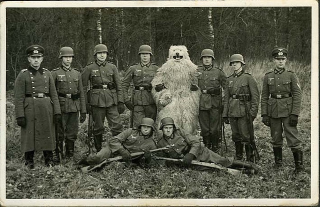 Nazis and Bigfoot by era via flickr